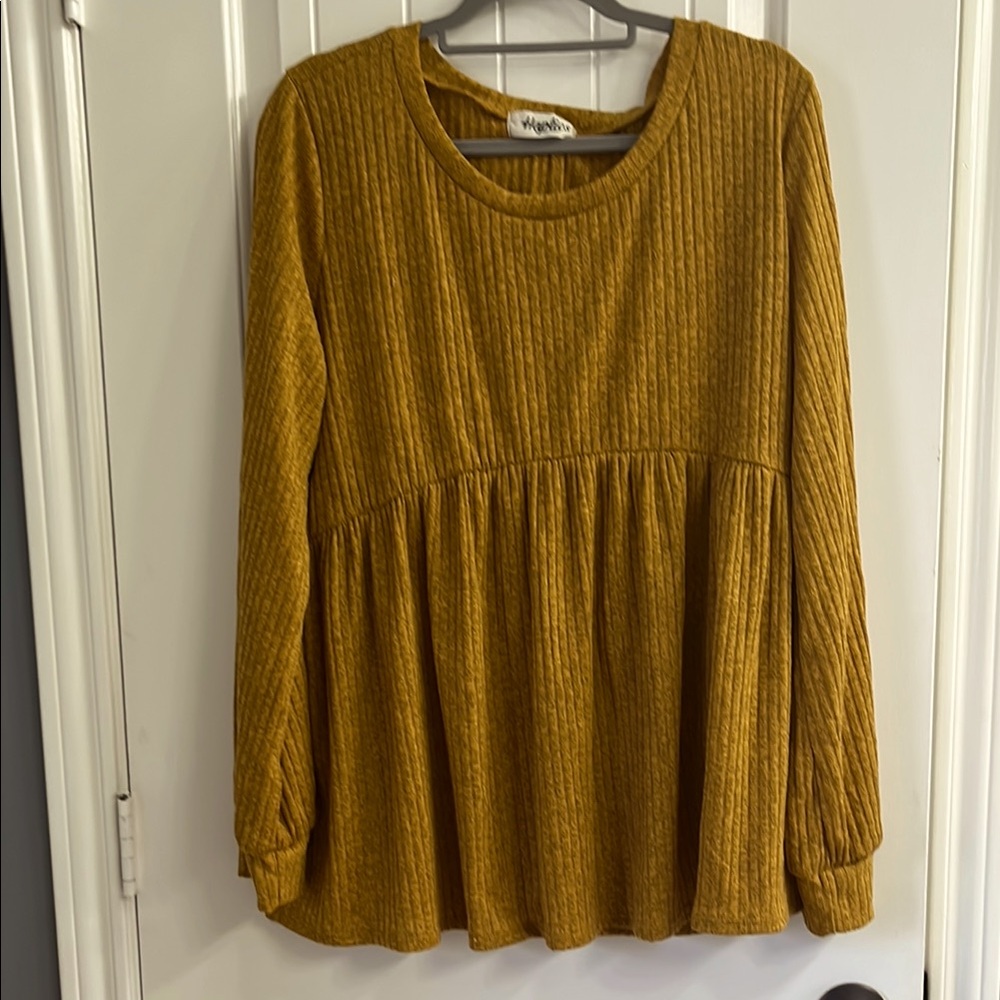 Haptics Women's Mustard Top